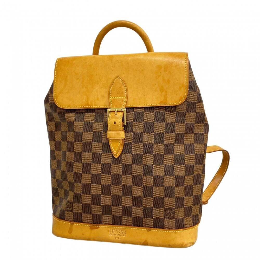 LOUIS VUITTON Brown Damier Backpack - Picture 1 of 12
